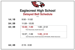 Delayed Bell Schedule for 24-25, click link to download